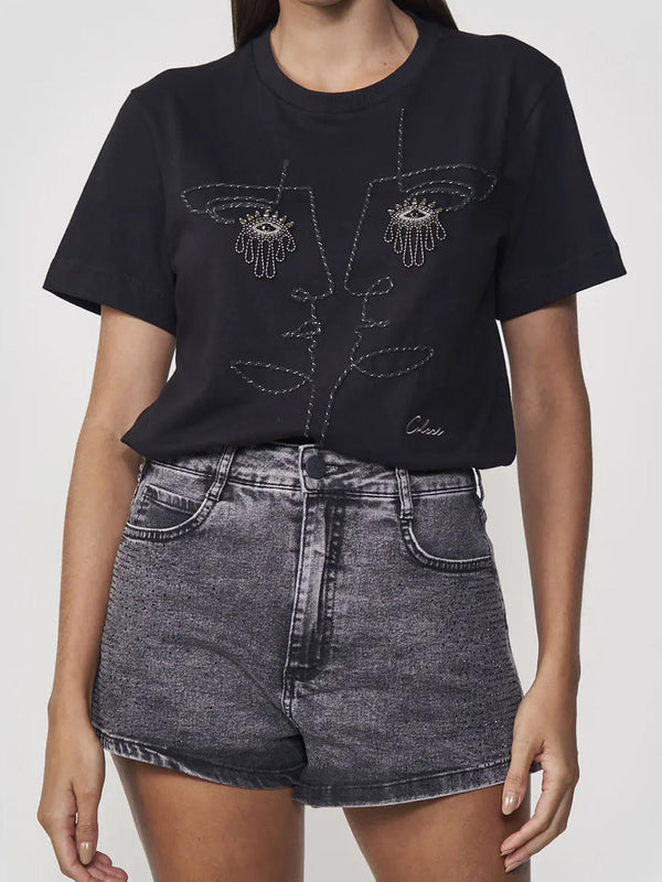 COLCCI ENGRAVED EYES TEE - PRE SALE