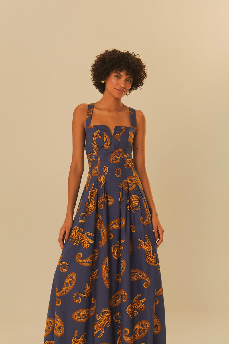 FARM ONCA DE OURO DRESS