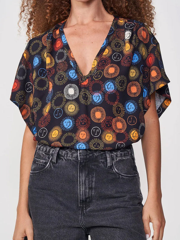 COLCCI V NECK BLOUSE - PRE SALE
