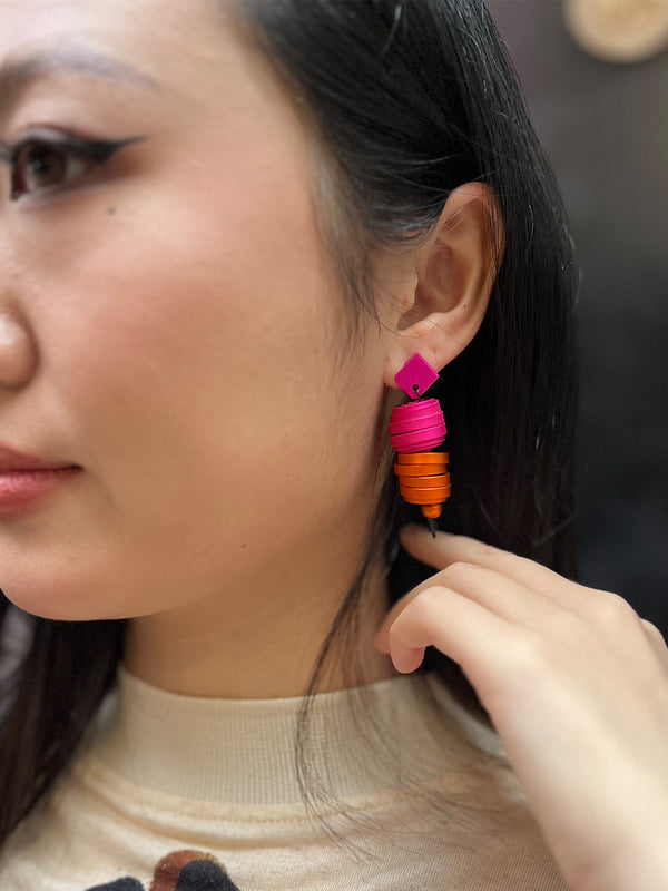 MONICA SWIRL EARRINGS