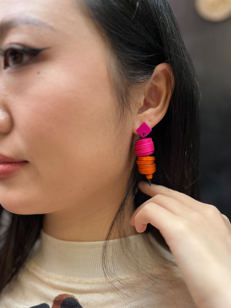 MONICA SWIRL EARRINGS