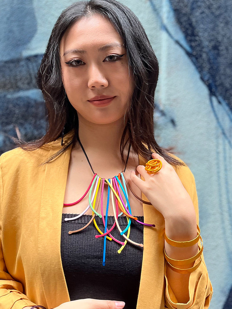 STRAWS NECKLACE