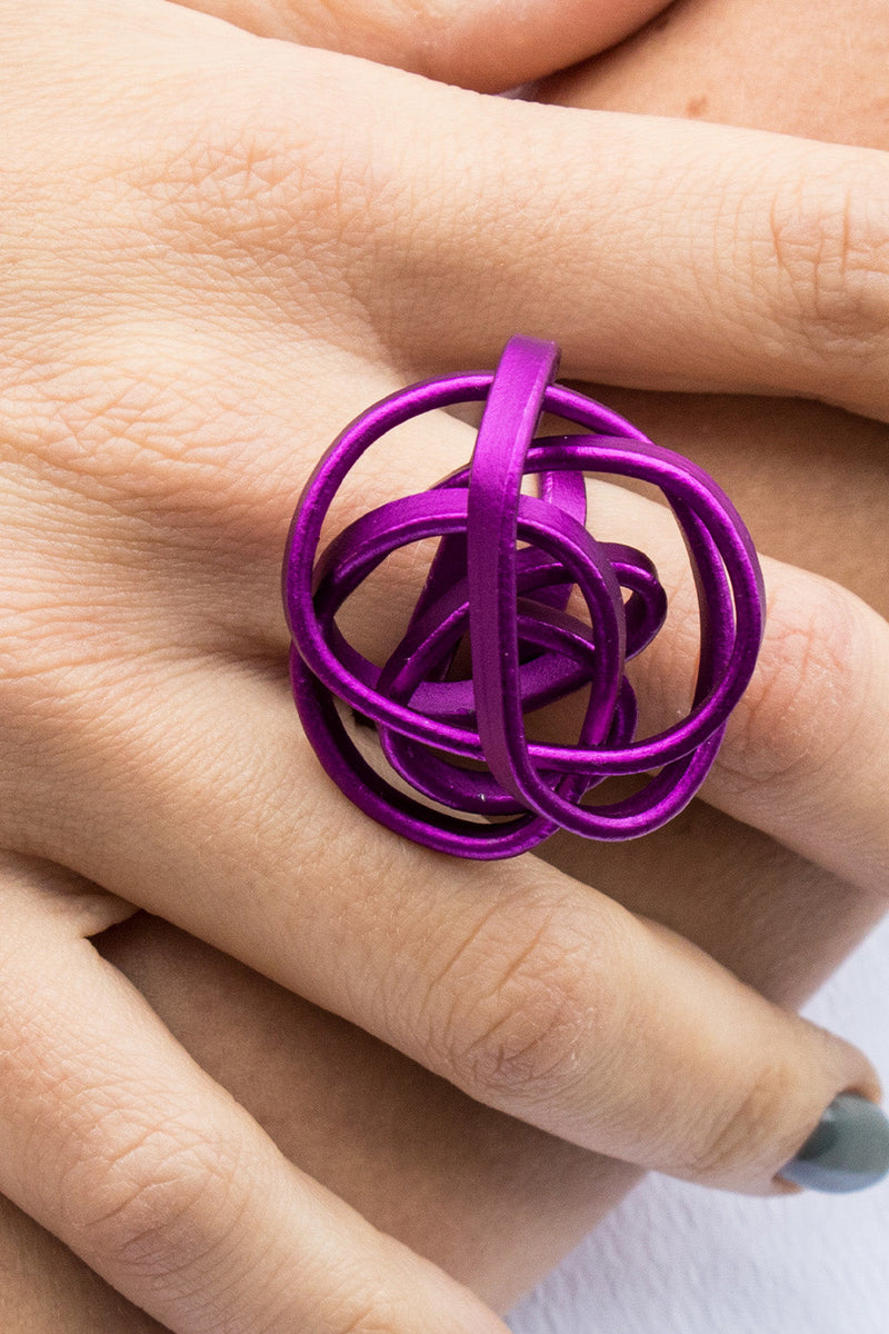 MONICA SCRUNCH RING