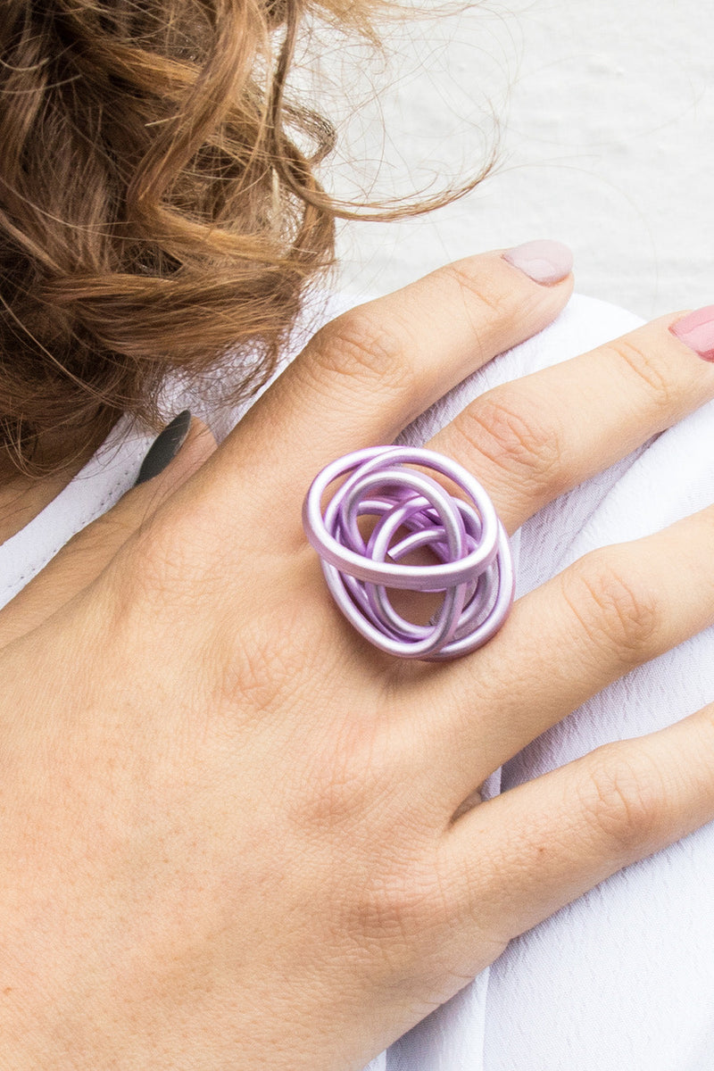 MONICA SCRUNCH RING