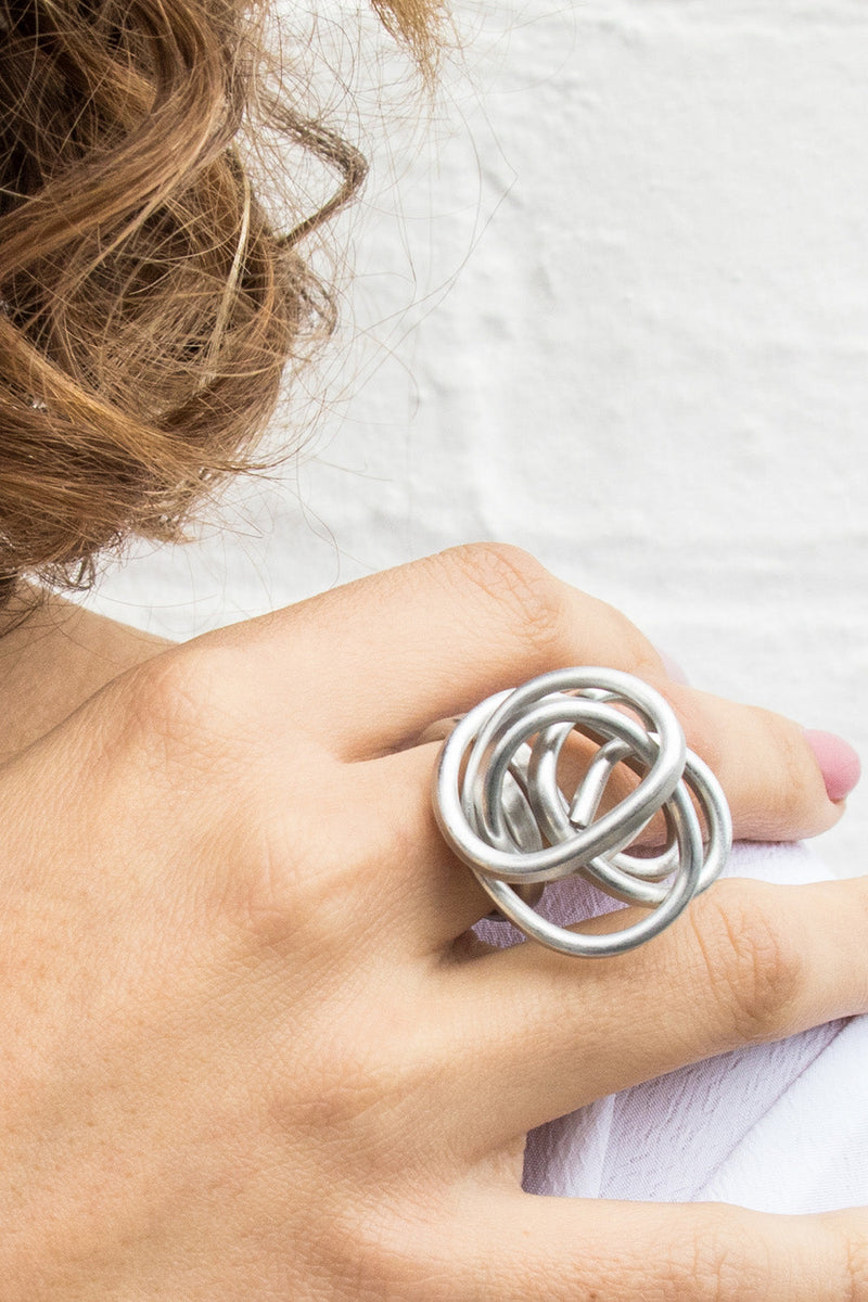 MONICA SCRUNCH RING