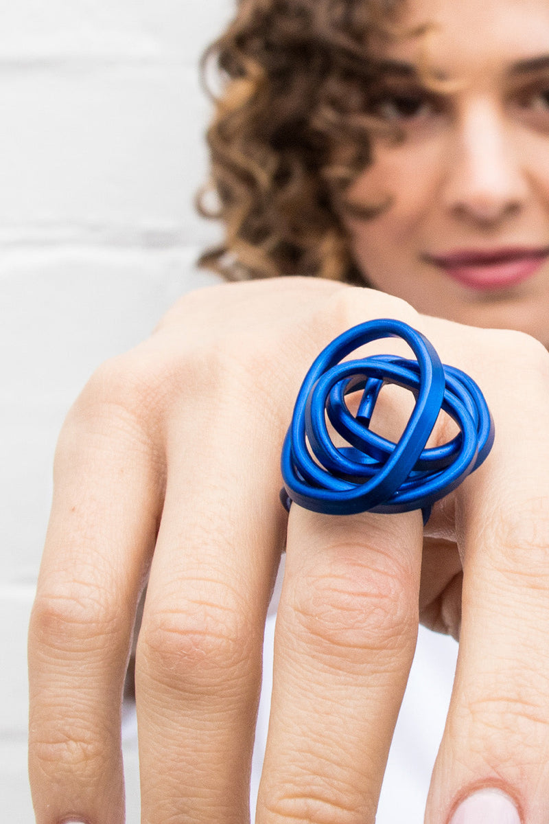 MONICA SCRUNCH RING