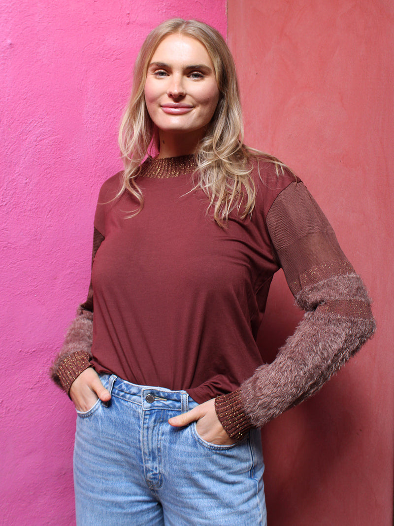 OPEN BLOUSE