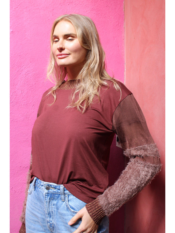 OPEN BLOUSE