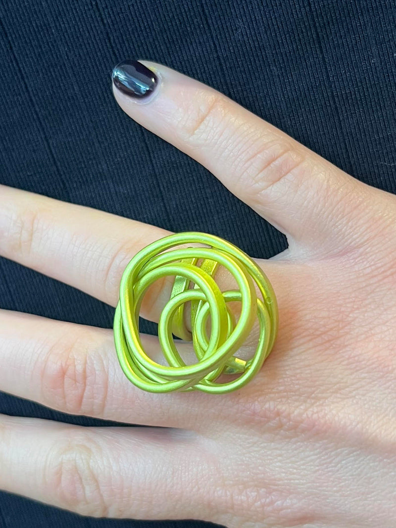 MONICA SCRUNCH RING