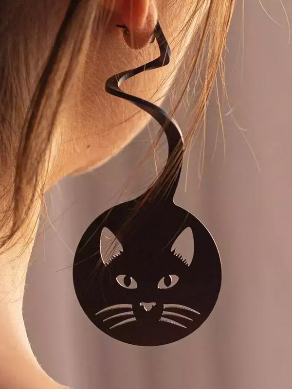 DEXTER THE CAT EARRINGS