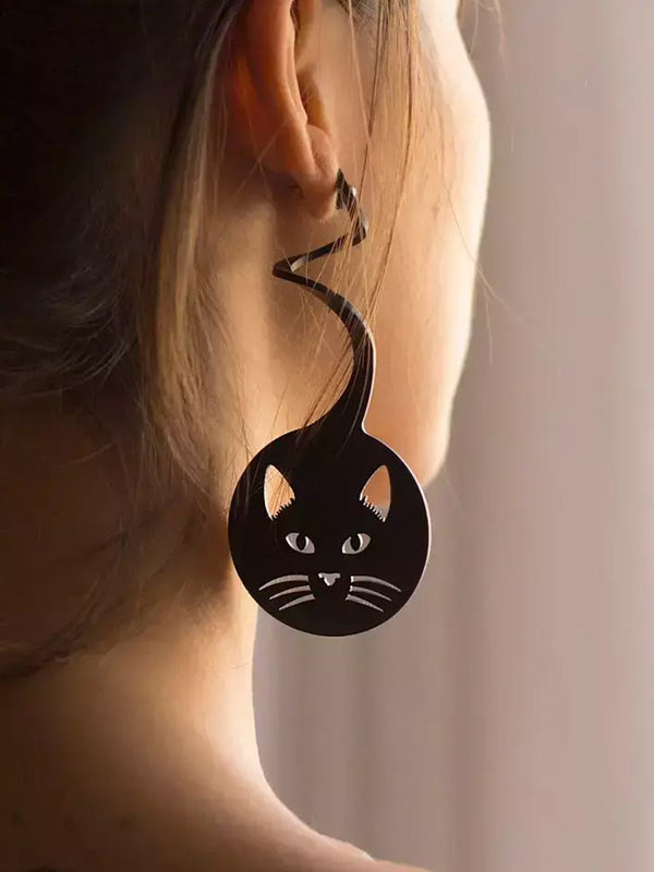 DEXTER THE CAT EARRINGS