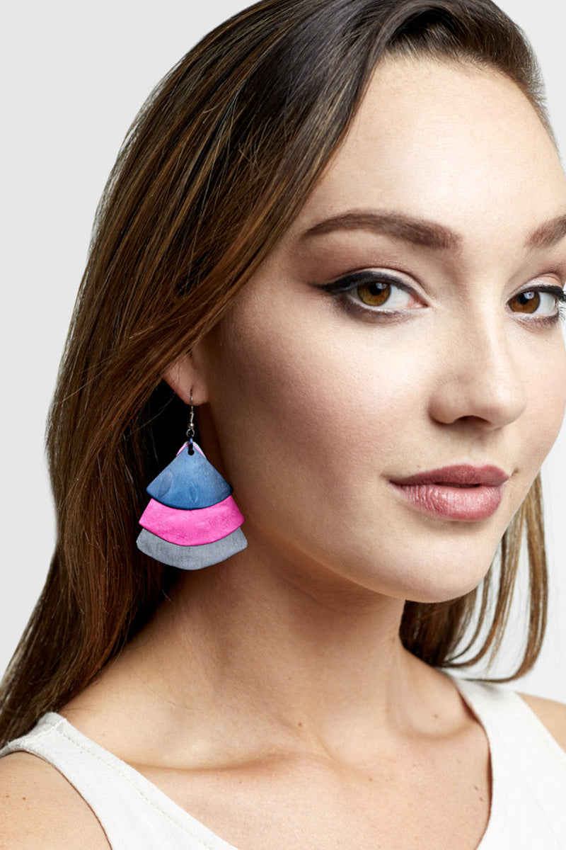 MONICA TRIFAN colours EARRINGS