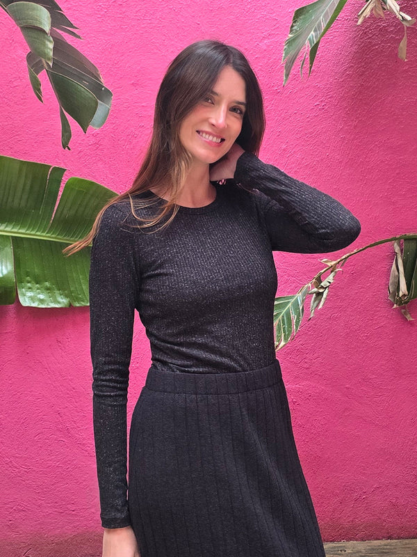 COLCCI RIB BLOUSE