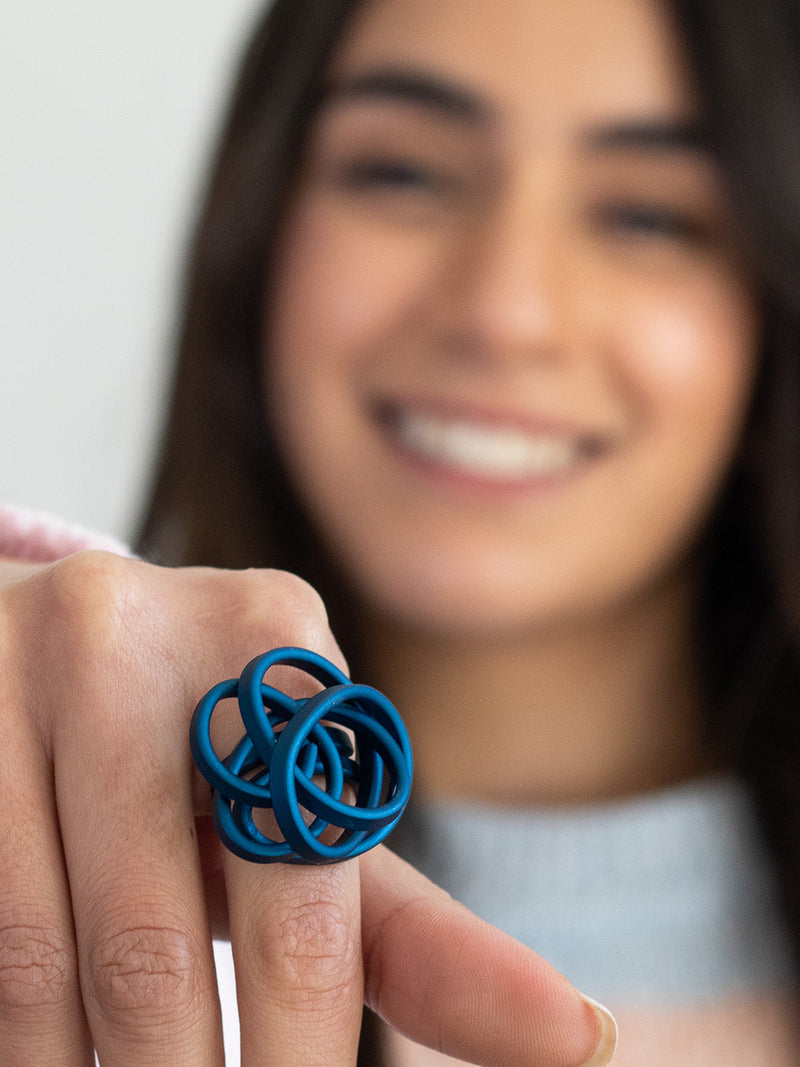 MONICA SCRUNCH RING