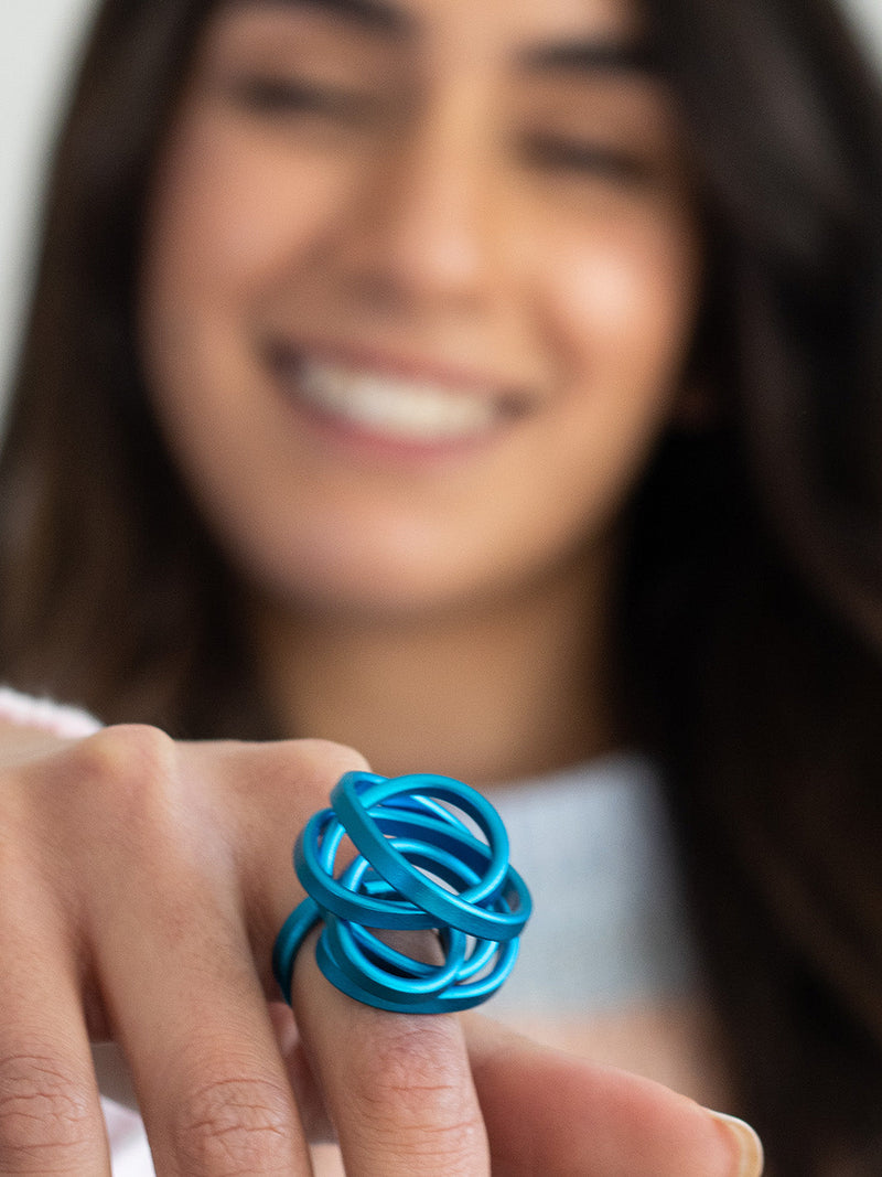 MONICA SCRUNCH RING