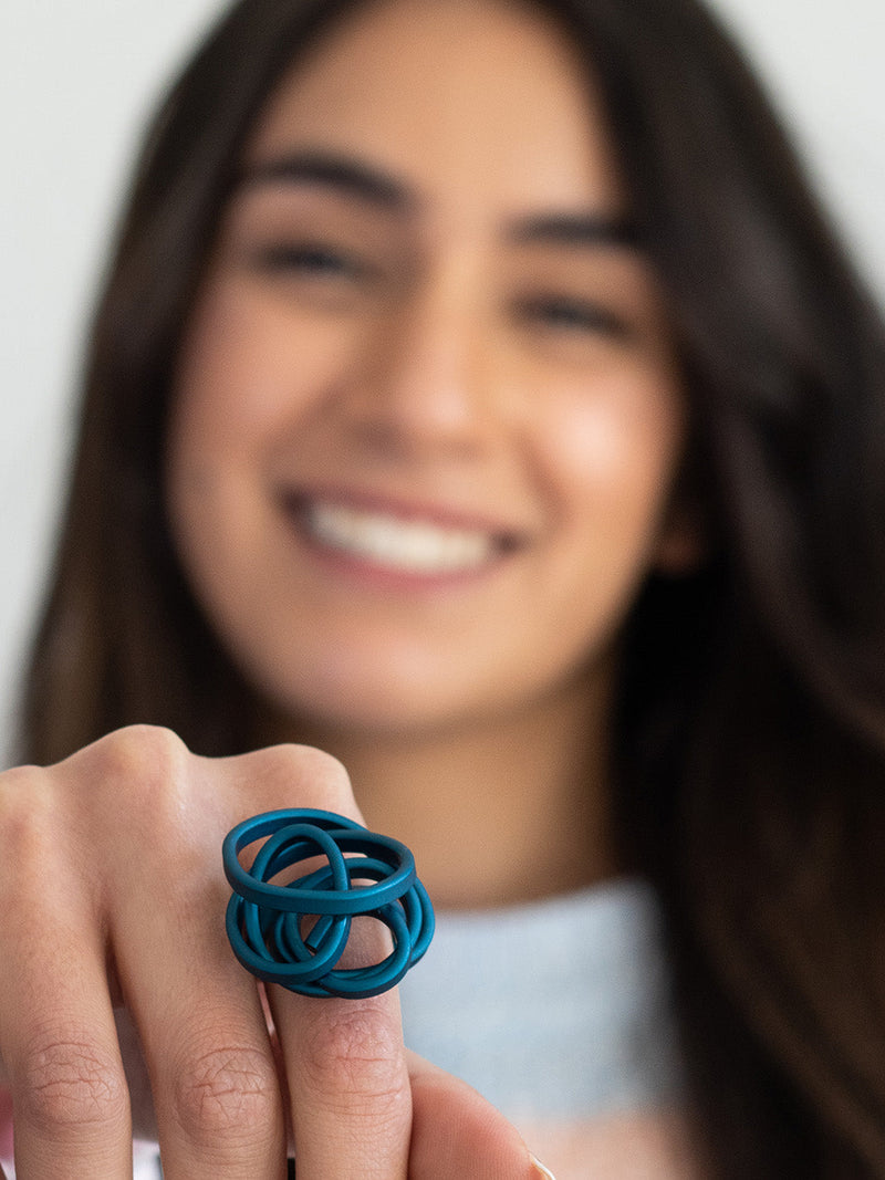 MONICA SCRUNCH RING