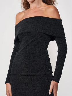 COLCCI METAL SHINE BLOUSE