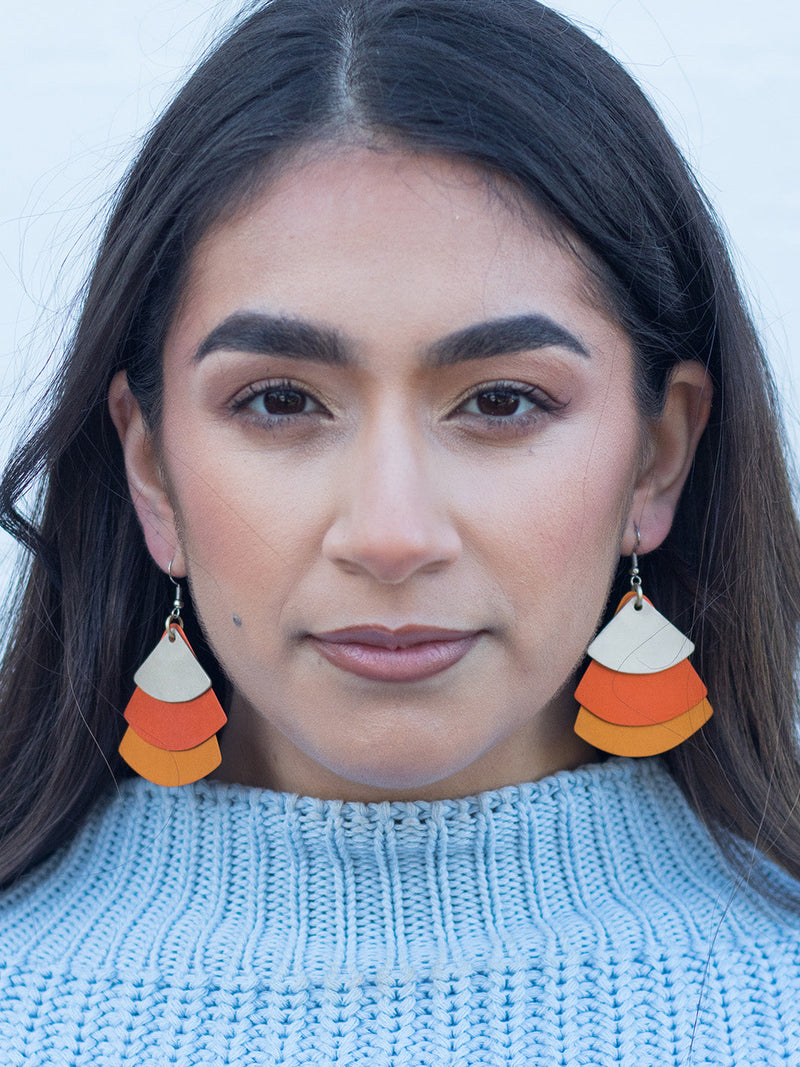 MONICA TRIFAN colours EARRINGS