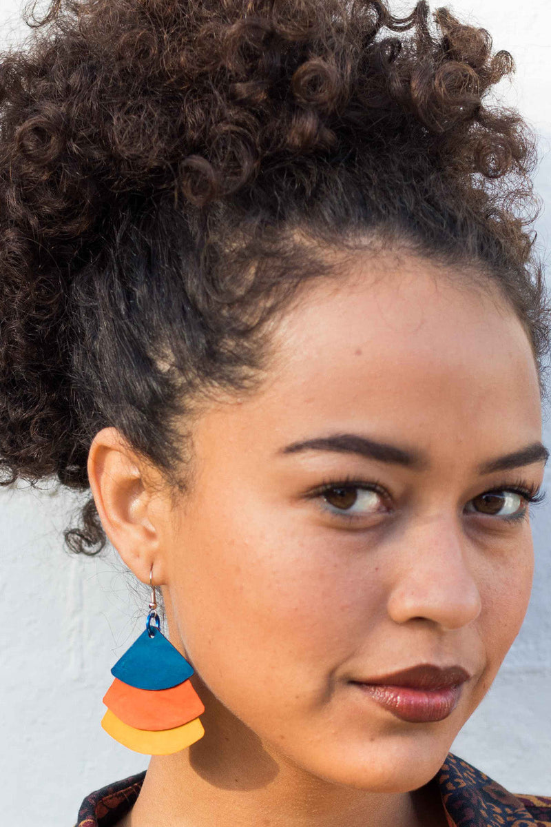 MONICA TRIFAN colours EARRINGS