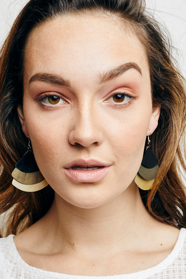 MONICA TRIFAN colours EARRINGS
