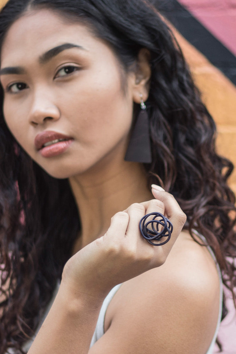 MONICA SCRUNCH RING