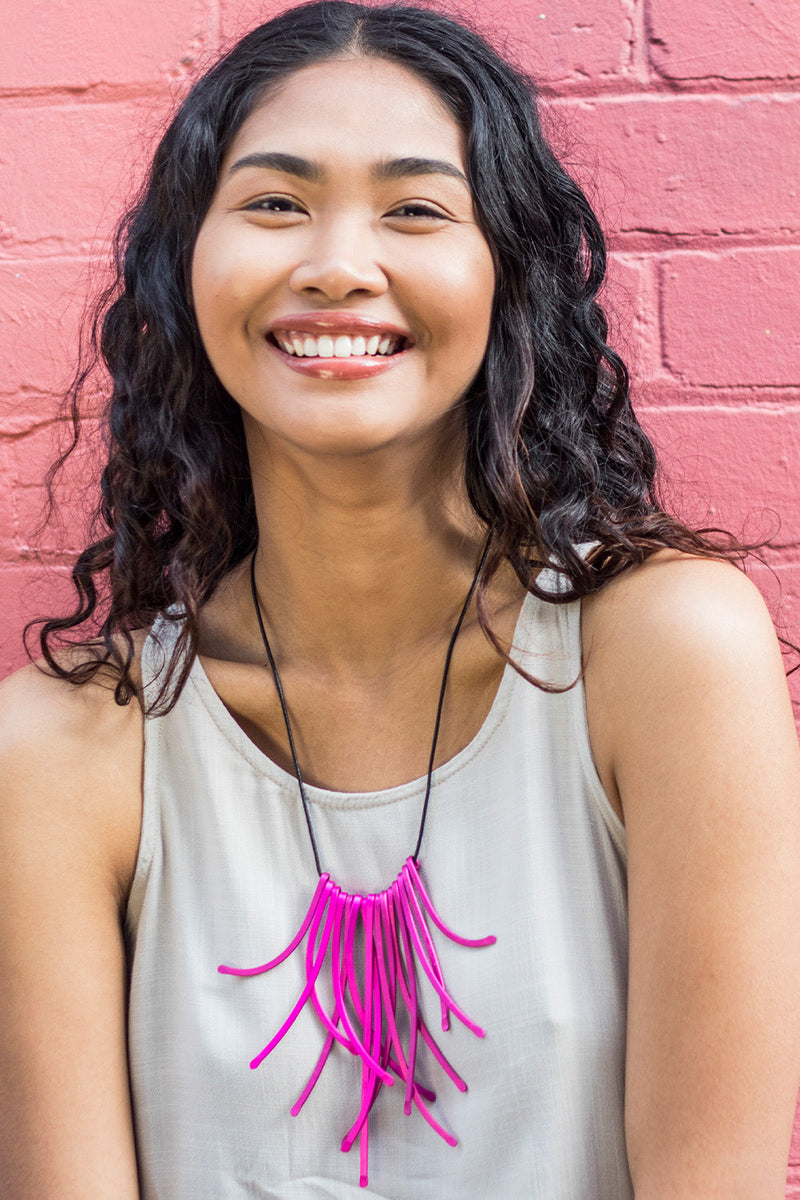 STRAWS NECKLACE