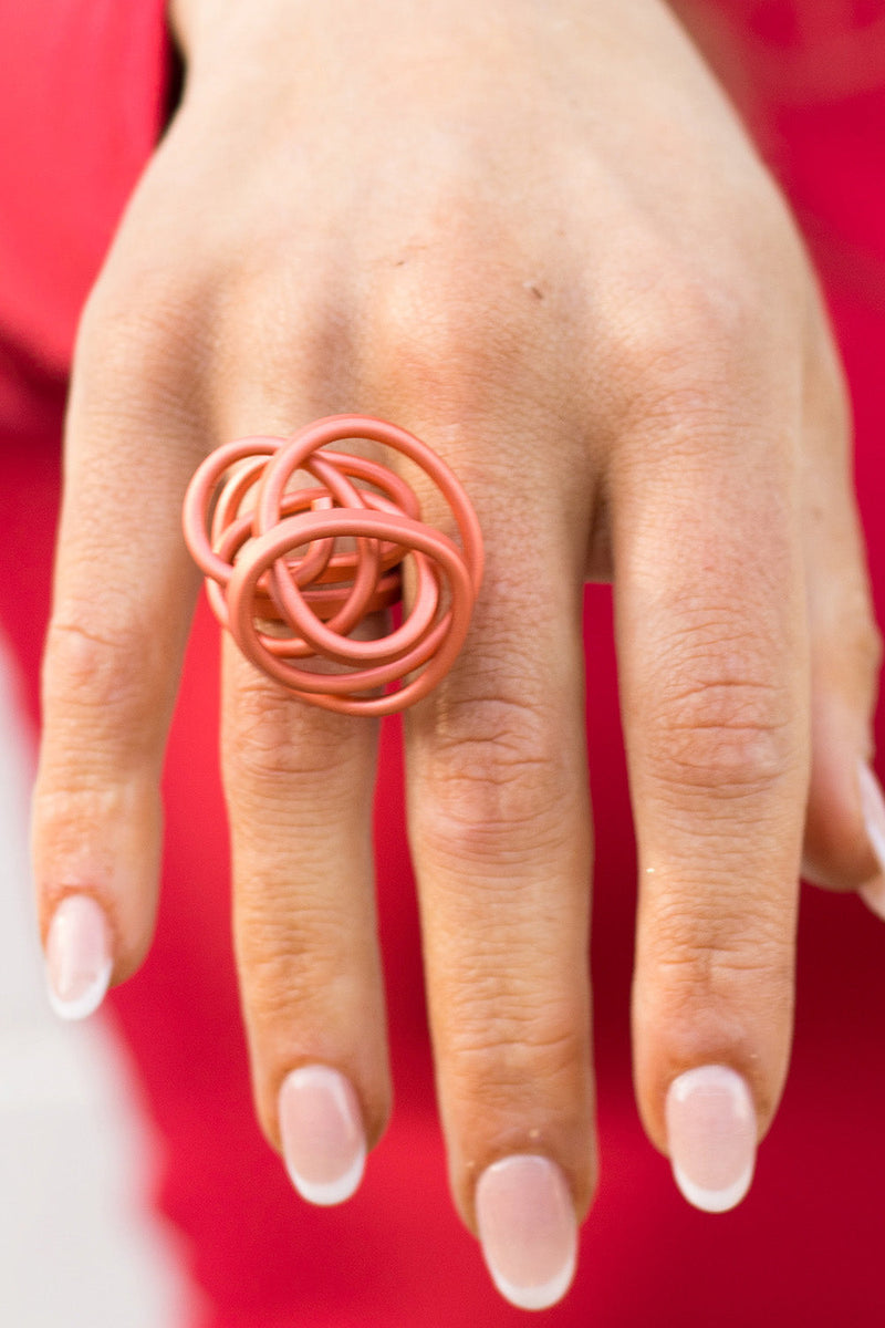 MONICA SCRUNCH RING