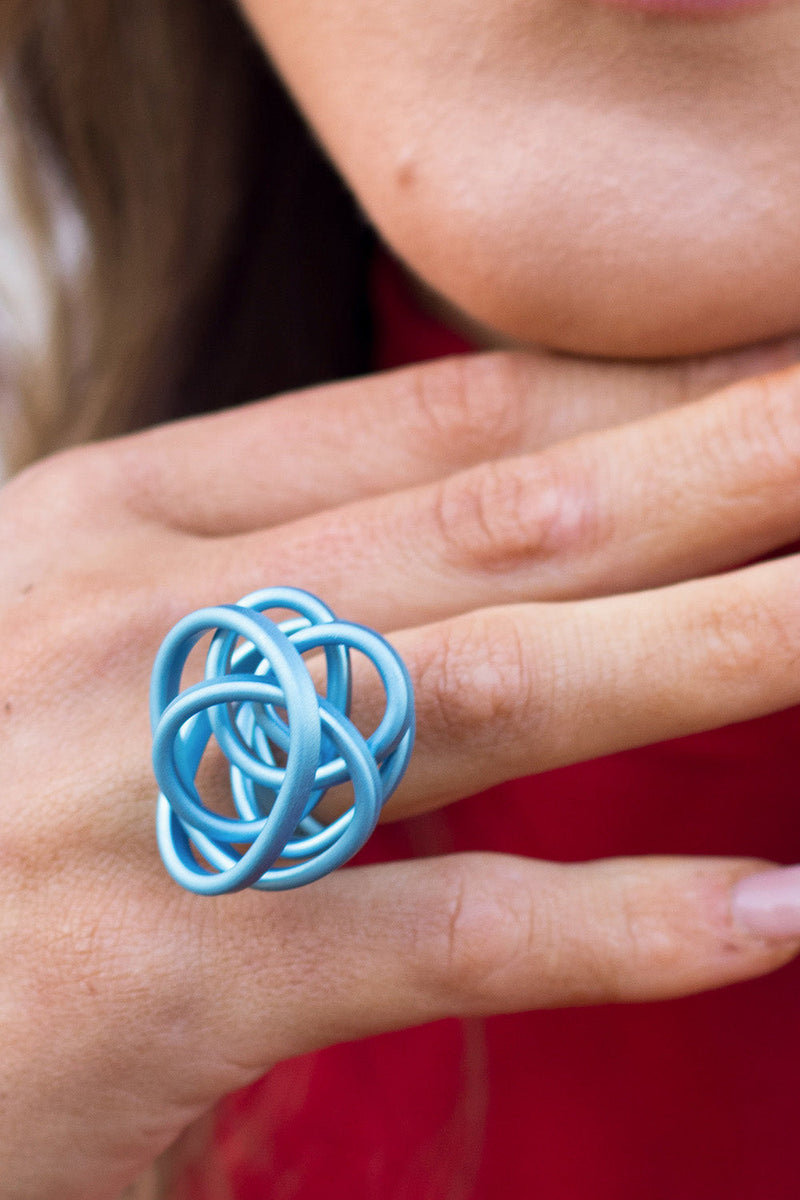 MONICA SCRUNCH RING