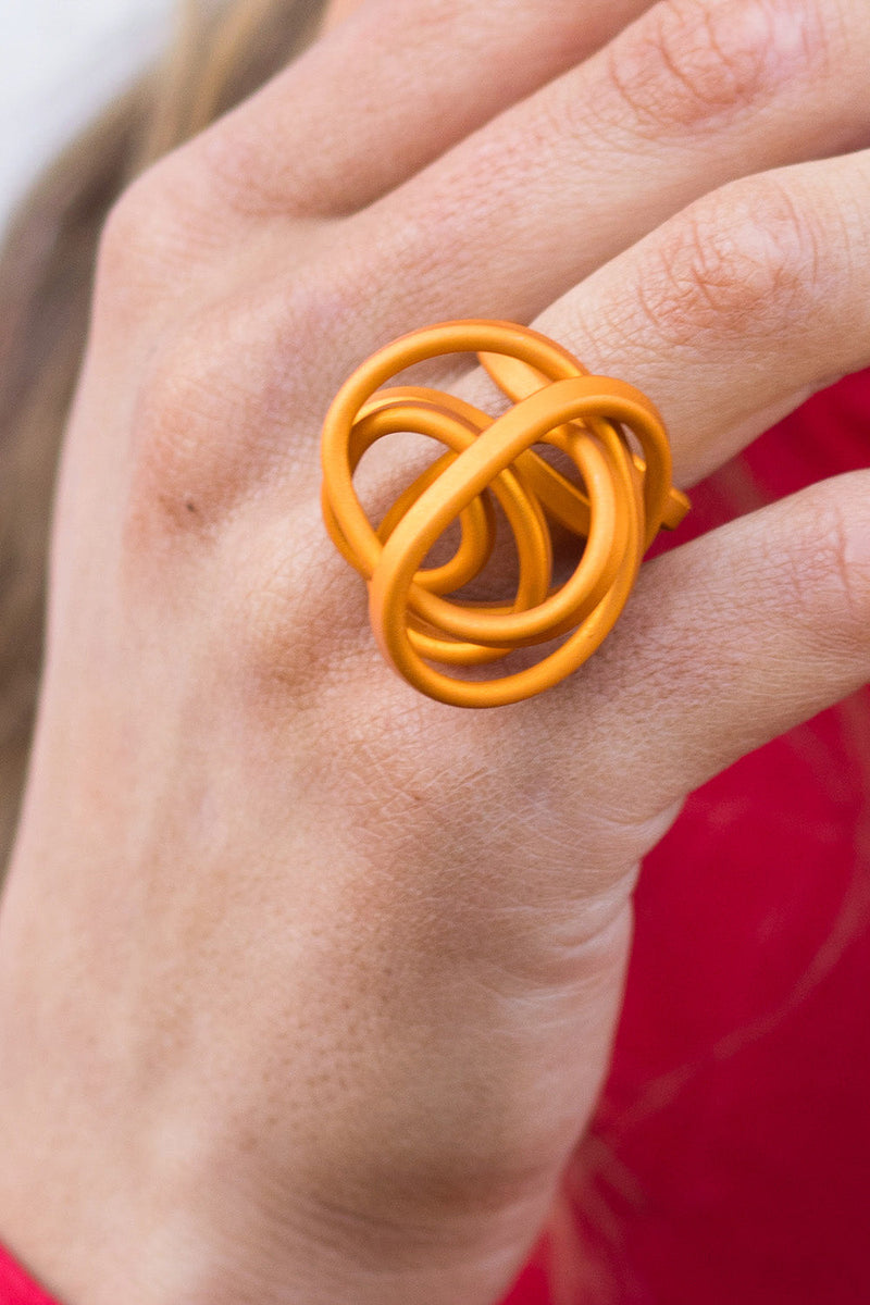 MONICA SCRUNCH RING